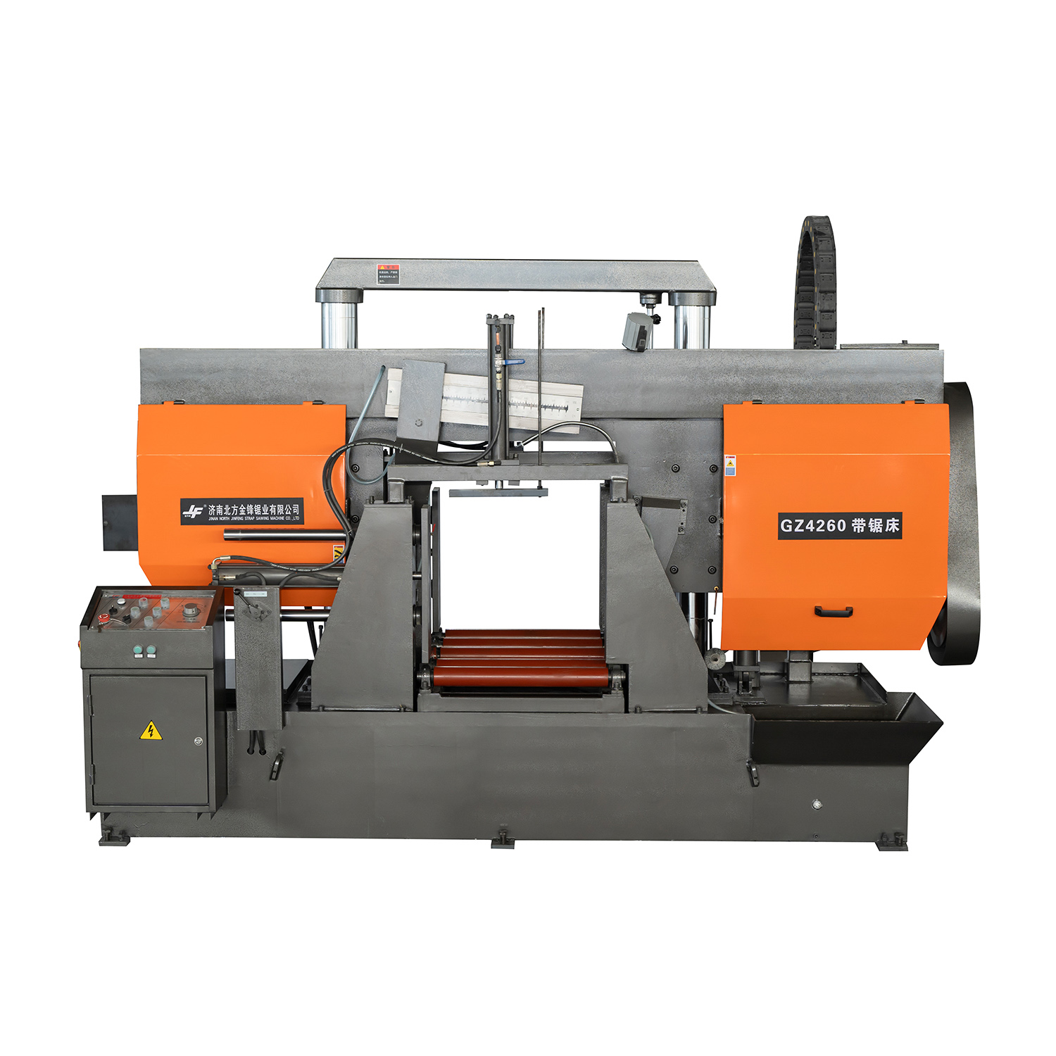 金锋锯业金属带锯床——让金属“听话”的切割艺术